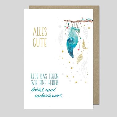  - Serien - Aquarelle - KK hoch Allg. Glückwünsche