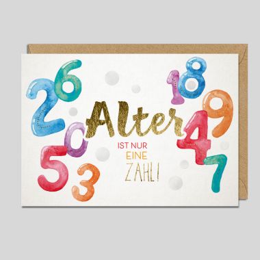  - Serien - Aquarelle - KK quer Geburtstag