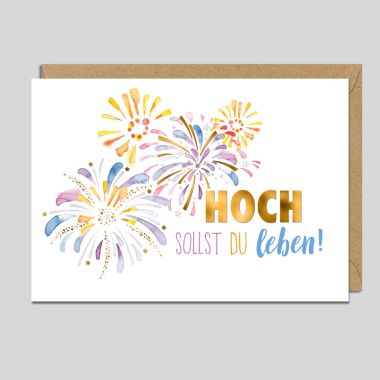 - Serien - Aquarelle - KK quer Allg. Glückwünsche