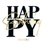 KK quadratisch Happy Birthday