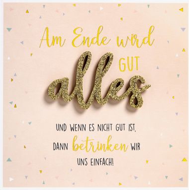 - Serien - Lettering - KK quadratisch Allg. Glückwünsche