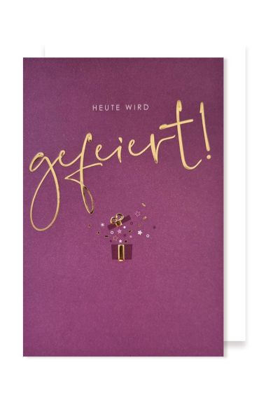  - Allgemeine Kollektion-Randdevisen - Allgemeine Glückwünsche/Entschuldigung - wfa KK hoch Allg. Glückwünsche