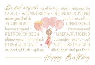  - Auslaufende Serien - Green Karma - wfa KK quer Happy Birthday