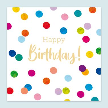  - Serien - Prisma International KK quadratisch - KK quadratisch Happy Birthday