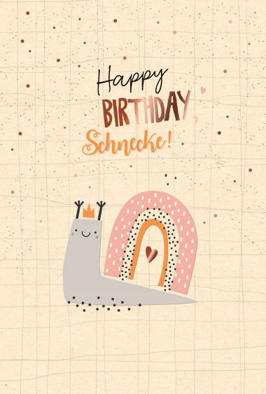  - Allgemeine Kollektion-Hauptdevisen - Geburtstag - wfa  KK hoch Happy Birthday