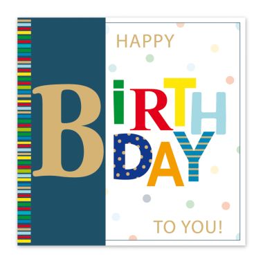  - Serien - Prisma International KK quadratisch - KK quadratisch Happy Birthday