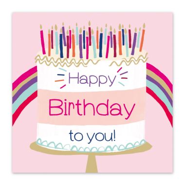  - Serien - Prisma International KK quadratisch - KK quadratisch Happy Birthday
