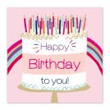 KK quadratisch Happy Birthday
