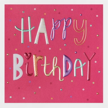  - Serien - Prisma International KK quadratisch - KK quadratisch Happy Birthday