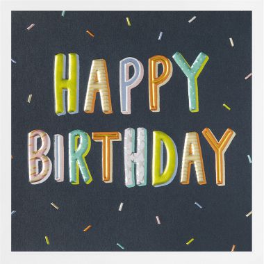  - Serien - Prisma International KK quadratisch - KK quadratisch Happy Birthday