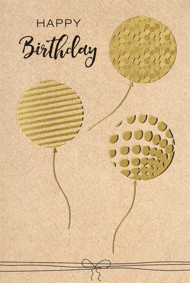  - Allgemeine Kollektion-Hauptdevisen - Geburtstag - wfa KK hoch Happy Birthday