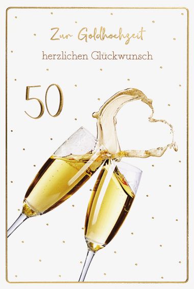  - Allgemeine Kollektion-Randdevisen - Hochzeitsjubiläen - KK hoch Goldhochzeit