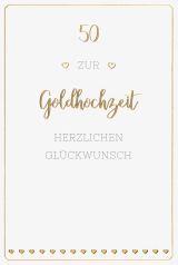 KK hoch Goldhochzeit