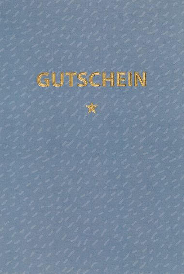  - Allgemeine Kollektion-Randdevisen - Gutschein/Geldkarte - wfa KK hoch Gutschein