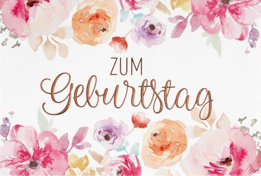  - Allgemeine Kollektion-Hauptdevisen - Geburtstag - wfa KK quer Geburtstag