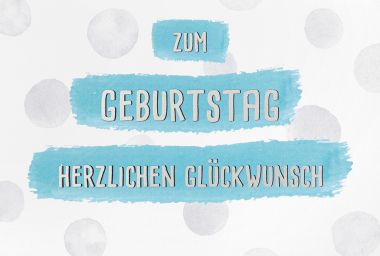  - Allgemeine Kollektion-Hauptdevisen - Geburtstag - wfa KK quer Geburtstag