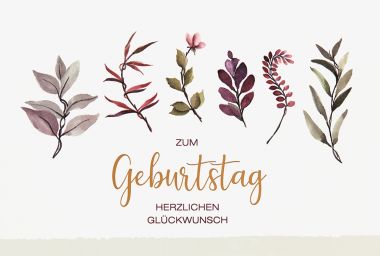  - Allgemeine Kollektion-Hauptdevisen - Geburtstag - wfa KK quer Geburtstag