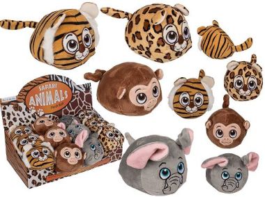  - Geschenkartikel Allgemein - Geschenkartikel - wfa Plüsch-Ball - Safari Tiere