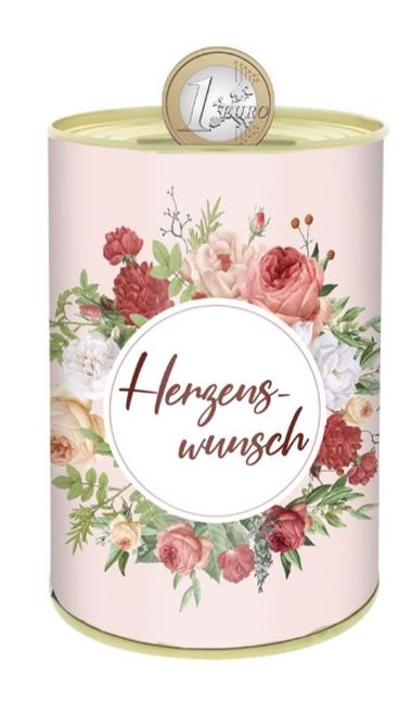  - Geschenkartikel Allgemein - Geschenkartikel - wfa Spardose "Herzenswunsch"
