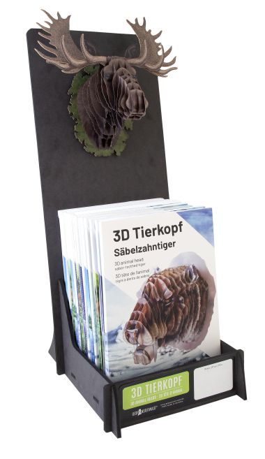  - Geschenkartikel Allgemein - Geschenkartikel - wfa Tierkopf 3D Display