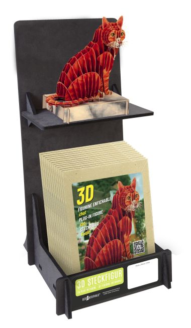  - Geschenkartikel Allgemein - Geschenkartikel - wfa 3D Steckfiguren Display