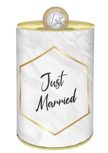  - Geschenkartikel Allgemein - Geschenkartikel - wfa Spardose "Just Married"