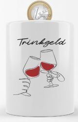 Keramikspardose "Trinkgeld"