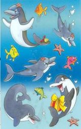 Sticker Delfin
