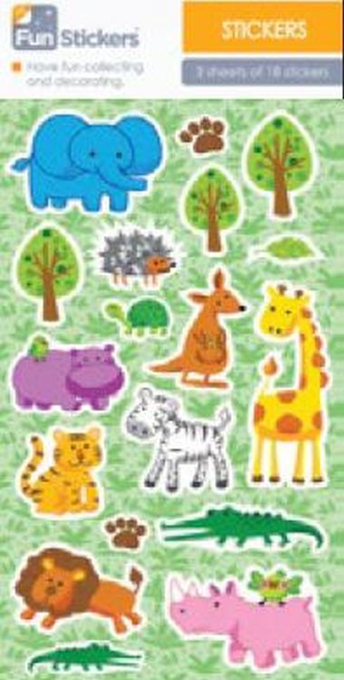  - Geschenkartikel Allgemein - Stickers - wfa Sticker Animals