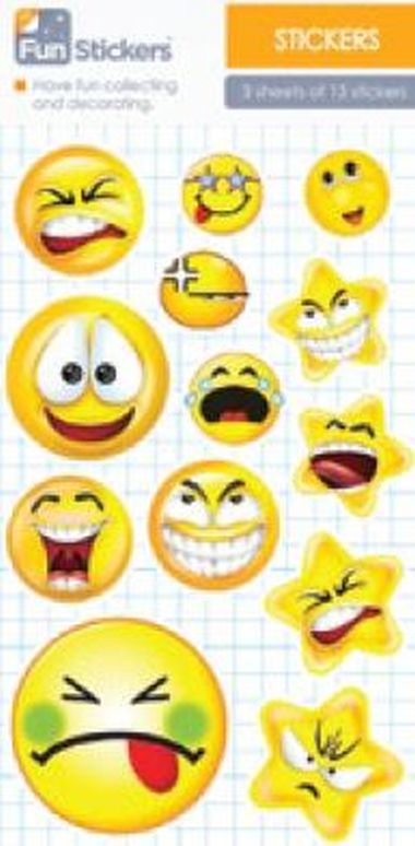  - Geschenkartikel Allgemein - Stickers - wfaSticker Smile Faces