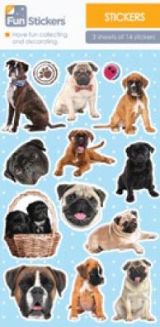wfa Sticker Pugs and Boxers