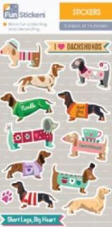 wfa Sticker Dachshunds