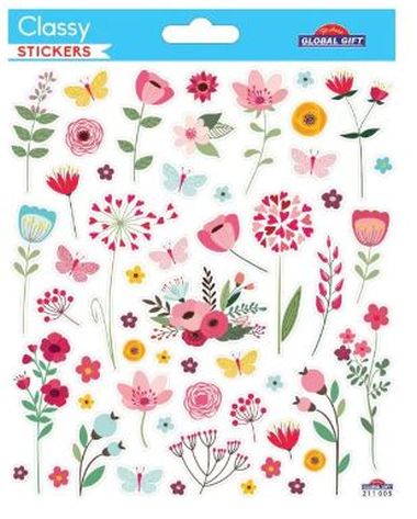 Classy Stickers Blumenwiese