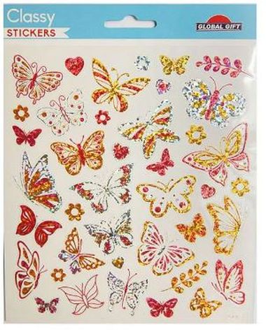 wfa Classy Stickers Schmetterling