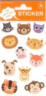 Sticker Tiere