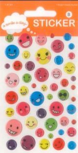 3D Sticker Fancy Smileys