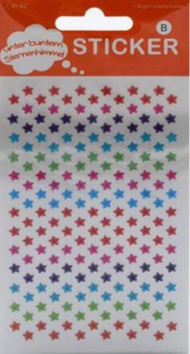  - Geschenkartikel Allgemein - Stickers - 3D Sticker Fancy Sterne klein