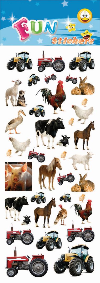  - Geschenkartikel Allgemein - Stickers - wfa Sticker Farm