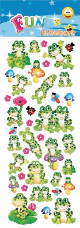 wfa Sticker Happy Frogs