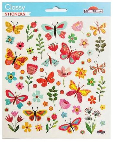 wfa Classy Stickers Schmetterling