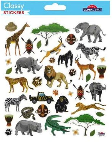 wfa Classy Stickers Safari