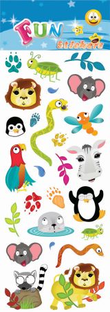 wfa Sticker Jungle Friends