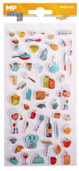 wfa Raised Stickers Cooking Show