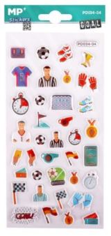 wfa Raised Stickers Goal