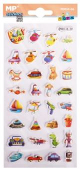 wfa Raised Stickers Toys