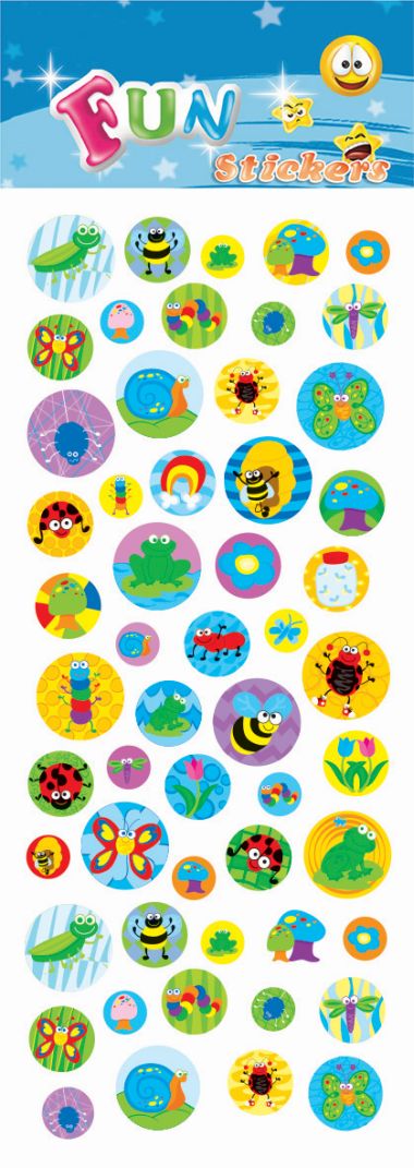  - Geschenkartikel Allgemein - Stickers - wfa Sticker Bug and Insects