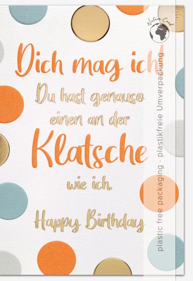  - Allgemeine Kollektion-Hauptdevisen - Geburtstag - wfa KK hoch Happy Birthday