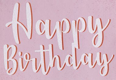  - Serien - BlingBling - KK quer Happy Birthday