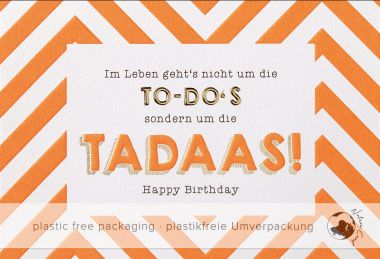  - Auslaufende Serien - Good Vibes - wfa KK quer Happy Birthday