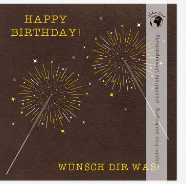  - Auslaufende Serien - Good Vibes - wfa KK quadratisch Happy Birthday